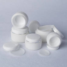 Frasco vacío de plástico PP con tapa, bote de doble capa con tapa blanca, 15g, 30g, 50g, 100 piezas 2024 - compra barato