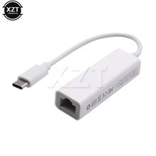 USB Ethernet Adapter 10/100Mbps Network Card Rj45 Type c USB C Lan For Macbook Windows Wired Internet Cable 2024 - купить недорого