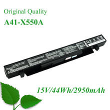 Battery For A41-X550 A41-X550A A450 A550 F450 F550 F552 K550 P450 P550 R409 R510 X450 X550 X550C X550A X550 15V/44WH/2950mAh 2024 - buy cheap