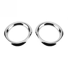 2Pcs ABS Chrome Front Fog Lamp Light Cover Trim Eyebrow Eyelid Garnish Streamers Fit For Toyota CHR 2017-2018 2024 - buy cheap