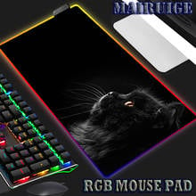 RGB Large PC Gaming Kitten Mouse Pad Gamer Computer Cute Cat Mouse Mat XXL Mousepad Desk Mat Backlight Carpet for Keyboard Mause 2024 - buy cheap