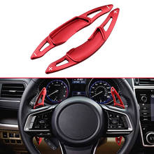 Acessórios de extensão para volante de carro, para subaru crosascentes, forester, xv strek, outback, legacy, impreza, brz, vermelho 2024 - compre barato