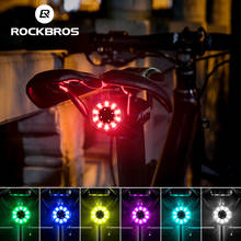 ROCKBROS велосипедный задний светильник USB Перезаряжаемый Водонепроницаемый MTB велосипедный задний светильник 5 моделей велосипедный задний светильник Аксессуары для велосипеда 2024 - купить недорого