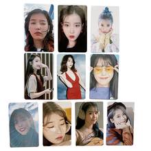 10Pcs/Set IU Ji Eun KPOP New Album Self Made Paper Lomo Card Photo Card Poster Photocard Fans Gift Collection 2024 - buy cheap