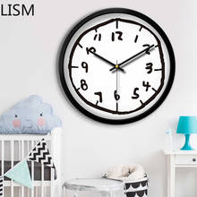 Wall Clock Kids Colorful  Cute Silent Fashion Bedroom Creative Clock Shabby Chic Light Luxury Clock Wall Decorations Living Room 2024 - buy cheap