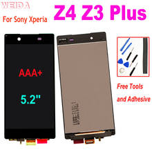 5.2" For Sony Xperia Z4 Z3 Plus Z3+ LCD Display Touch Screen Digitizer Assembly for Sony Xperia Z4 LCD Replacement E6533 E6553 2024 - buy cheap