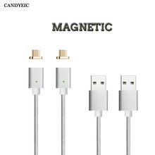 CANDYEIC-Cable magnético de carga para móvil, Conector Micro USB 2,0 para Android, para Redmi 6A, 7A, Note 4X, Note 6Pro, Redmi 5, S2, Redmi 4A 2024 - compra barato