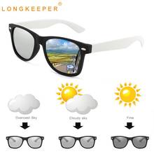 Fashion Rivet Polarized Photochromic Sunglasses Men 2020 New Chameleon Glasses Male Driver Safty Goggles Oculos De Sol UV400 2024 - buy cheap
