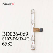 Botón de volumen de encendido y apagado, cable flexible para BD026-069, S107-DMD-4G, 6582, tableta, conductora, con pegatina 2024 - compra barato