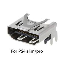 Hdmi-conector de tomada de porta compatível para sony playstation ps 4 ps4 pro/magro console de exibição 83xb 2024 - compre barato