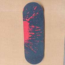 31in diy skate board deck 8-layer bordo skate de madeira com spray digital lixa griptape scooter skate diy placa deck 2024 - compre barato