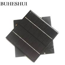 BUHESHUI 3W 6V Monocrystalline Mini Solar Panel DIY Solar Panel Chargr For 3.7V Battery Study 132*132MM 10pcs 2024 - buy cheap