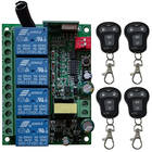 Controle remoto universal sem fio, módulo de receptor e relé ac110v 220v 230v 4ch10a 315 mhz 433 mhz rf para abertura de garagem 2026 - compre barato Controle remoto universal sem fio, módulo de receptor e relé ac110v 220v 230v 4ch10a 315 mhz 433 mhz rf para abertura de garagem 2026 - compre barato