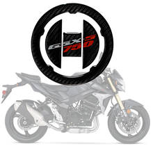 3D Carbon-look Motorcycle Gas Oil Fuel Cap Cover Decal Carbon Fiber Sticker Protect for  Suzuki GSXS750 GSX-S750 2015 2016 2024 - buy cheap