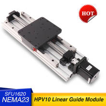 SFU1620 HPV10 активный ход 400 500 600 700 800 900 мм NEMA 23 NEMA34 шаговый motorLinear линейные направляющие SBR16 шариковый винт 2024 - купить недорого