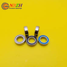 NBZH Free Shipping High quality  MR148-2RS ABEC-5 8*14*4 mm Miniature Ball Bearings MR148RS L1480 Blue rubber seal 10pcs/lot 2024 - buy cheap