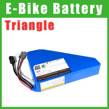 Batería de litio para bicicleta eléctrica, pila triangular de 24V, 36V, 500W, 1000W y 2000W 2024 - compra barato