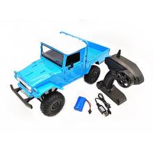 RC автомобиль MN45 RTR 1/12 Масштаб 2,4G 4WD RC автомобиль с светодиодный светильник гусеничный скалолазание внедорожный грузовик для мальчиков детская игрушка 2024 - купить недорого