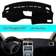 2 Layers Car Dashboard Cover Sunshade For Peugeot 307 LHD Automobile Protector Car Styling Dashmat Sun Shade Pad Cape 2024 - buy cheap