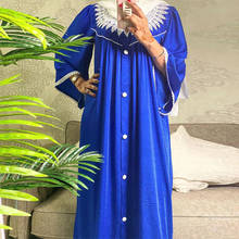 Muslim  Loose Maxi  Dress Abaya Kimono Ladies Long Islamic Tunic Dubai Turkey Moroccan Kaftan 2024 - buy cheap
