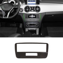 Para Mercedes Benz GLK X204 2013-2015 ABS plástico Control Central de coche Modo de voz botón marco decorativo Interior accesorios de coche 2024 - compra barato