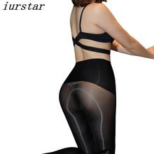 iurstar Summer Tights Women High Waist Elastic Smooth Stockings  Clubwear Ultra-thin Transparent Tights lingerie Hosiery 2024 - buy cheap