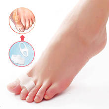 1-6Pair Hallux Valgus Corrector Silicone Gel Big Toe Separator Spreader Foot Pedicure Bunion Corrector Bone Thumb Feet Orthosis 2024 - buy cheap