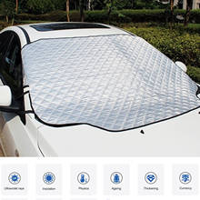 Capa protetora para carros, proteção contra o vento, para aplicativo de automóveis, protege contra chuva, neve, gelo, sol 2024 - compre barato