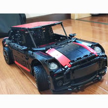 2020 New High-Tech RC MINI Cooper F56 2016 Bricks MOC-36559 Sport Racing Car Building Blocks Toys for Kids Christmas Gifts 2024 - buy cheap