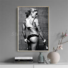 Workout Poster Sexy Woman Body Builder Fitness Body Building Gym Motivational Art Canvas Modern Pictures Home Decoration 2024 - buy cheap