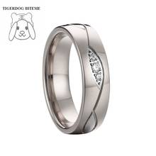 vintage Ladies Love Alliances couple marriage rings wedding girls never fade stainless steel rings women 2024 - buy cheap