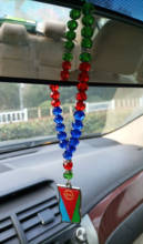 2pc/Lot Bosniaks Flag Bracelet T Shirt Car Sticker Hanging Phone Case  Tasbih Necklace Patches Prayer Beads Rosary Bosnia Bosna