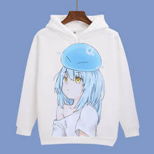 That Time I Got Reincarnated as a Slime Cosplay Hoodie Rimuru Tempest Hoodies Winter Autumn Fleece Sweatshirts Pullover Costume 2024 - buy cheap