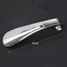 1PCS Professional 16cm Durable Handle Shoes Horn Stainless Steel Silver Shoe Horn High Quality 2024 - buy cheap