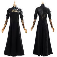 Yennefer Cosplay Costume Halloween Black Dress Cosplay Carnival Party Costumes For Women Girls Custom Made 2024 - buy cheap
