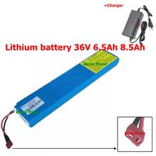 Lithium battery 36V 6.5Ah 8.5Ah electric bike battery li-ion pack strip for motor 350w power scooter sxt Light Plus + 2A charger 2024 - buy cheap