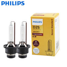 Philips-farol automotivo hid d2s, 35w, padrão xênon, 4200k, original, lâmpada original, substituição oem, atualização, d2, duro, 85122c1 2024 - compre barato