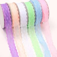 30mm10 Yard Lace Tulle Ribbon DIY Handmade Material Tiaras Bow Bow Clothing Accessories Crafts 3cm 2024 - buy cheap