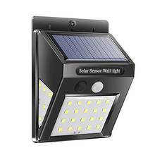 Waterproof 20 LED Solar Lights Motion Sensor Wall Light Outdoor Garden Yard Lamp 2024 - buy cheap