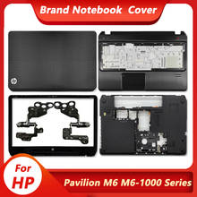 Capa para laptop hp envy pavillon m6 original, capa preta ou prateada com M6-1000 2024 - compre barato
