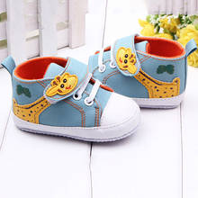 Kids Baby Boys Giraffe Canvas Anti-slip Infant Soft Sole Baby First Walkers Toddler Shoes 2024 - buy cheap