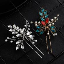 Handmade Crystal Flowers Ribbon Bridal Headband Tiara Crown Pearl Wedding Hair Accessories Elegant Rhinestone Women Head Pieces 2024 - buy cheap