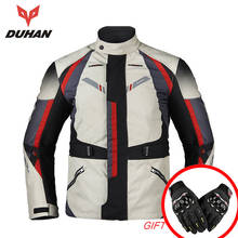 Duhan jaquetas da motocicleta dos homens à prova dwaterproof água jaqueta moto roupas protetores blouson moto armadura de corrida jaquetas 2024 - compre barato