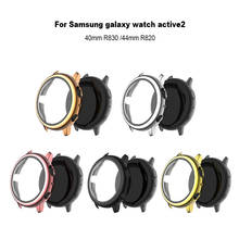 Protective Case Cover For Samsung Galaxy watch active 2 44mm/ 40mm Protector Glass bumper Shell Frame for active2 Smartwatch 2024 - buy cheap