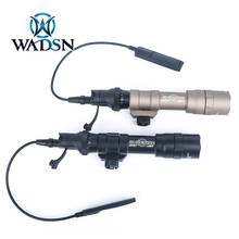 WADSN 1400 Lumens Tactical Flashlight Surefir M600DF Scout Light Hunting Softair 20mm Rail Mount Weapon Light Pistol Gun light 2024 - buy cheap