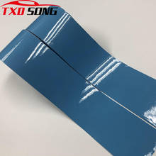 10cm Width Glossy light blue Vinyl Car Wrap Foil Roll Self Adhesive Sticker Decal For Car Motorobike Wrapping Covering 2024 - buy cheap