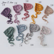 Jane z ann conjunto de chapéu macio com 9 cores, roupas para bebê recém-nascido feito à mão 2024 - compre barato