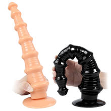 Super longo anal plugues contas dildo feminino masturbação grande plug ânus dilatador adulto anal sexo brinquedos para homem mulher produtos do sexo 2024 - compre barato