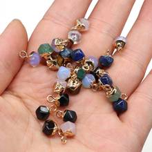 2Pcs Natural Stone Pendant Section Semi-precious Pendant For Jewelry Making DIY Necklace Bracelet Earrings Accessory 2024 - buy cheap