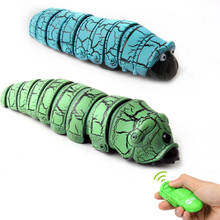 Tricky Spoof Reptiles Infrared Remote Control Ghost Bug Electric Caterpillar Toys RC Animals toy for kids 2024 - buy cheap